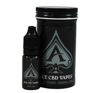 Black Jacks CBD E Liquid 10ml By Ace CBD Vapes 100mg