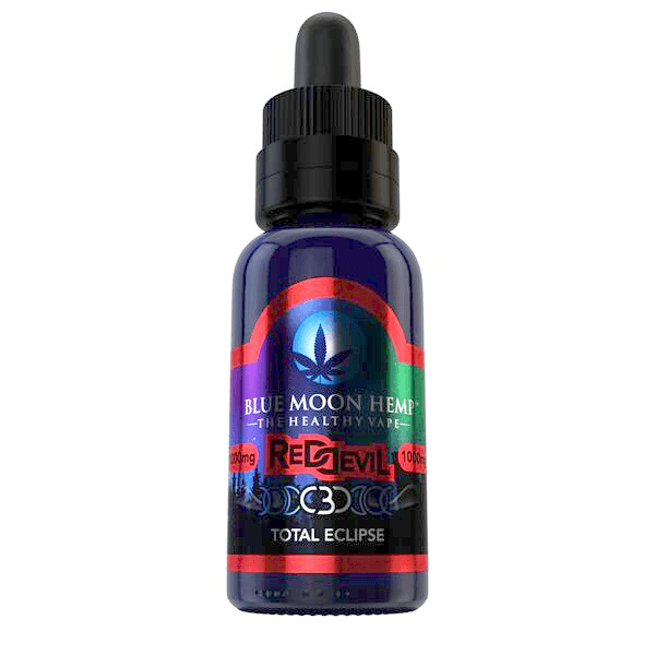 Blue Moon Hemp CBD E Liquid 30ml Red Devil Total Eclipse