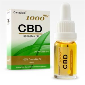 CBD Cannabis Oil Canibidol - 1000mg-10ml