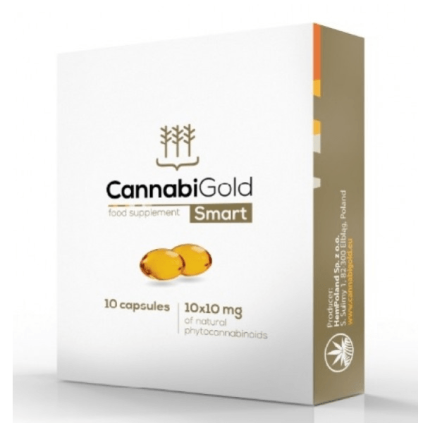 CannabiGold - Smart Food Supplement - 10x10mg