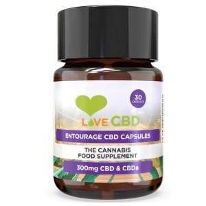 Entourage CBD Capsules Love CBD 300mg