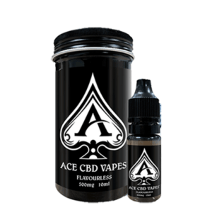 Flavourless CBD E Liquid 10ml By Ace CBD Vapes