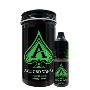 Fresh Mint CBD E Liquid 10ml By Ace CBD Vapes