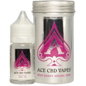 Fruit Burst CBD E Liquid 30ml By Ace CBD Vapes