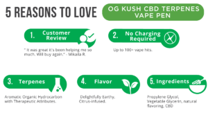 CBDfx OG Kush Reasons To Love