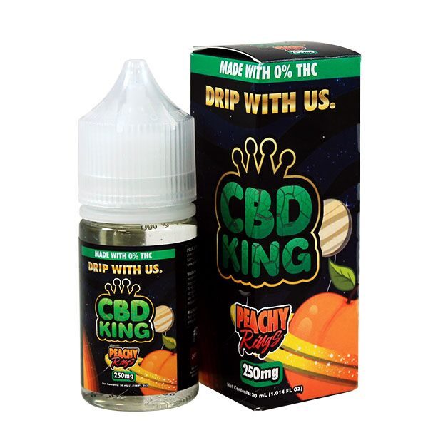 Peachy Rings CBD E Liquid By CBD King 30ml