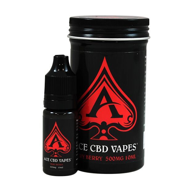 Very Berry CBD E Liquid 10ml By Ace CBD Vapes 500mg