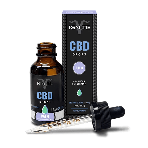 Cucumber Lemon Mint - 1200mg CBD Oil- 30ml - Ignite CBD