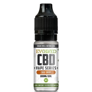 Evolved CBD Shot Vape 10ml Bottle