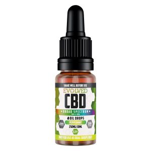 Peppermint CBD Oil 250mg - 2.5% By Evolved CBD